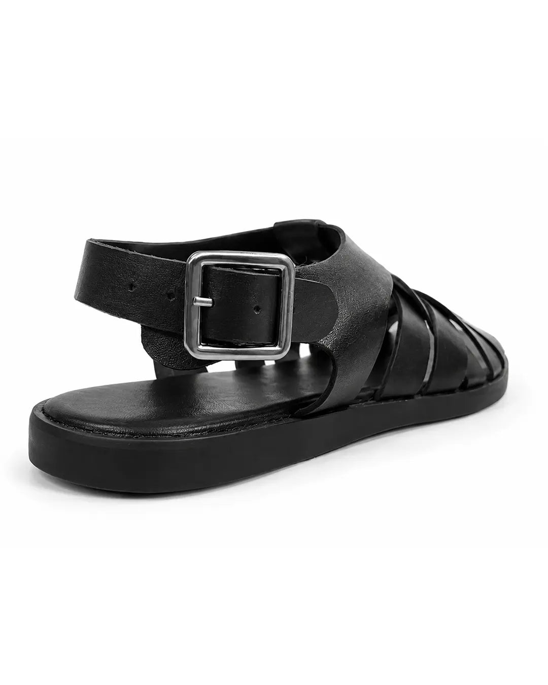 Ombra – Tan Milled Leather Sandals for Men